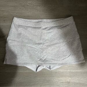 Gray Mini Skirt